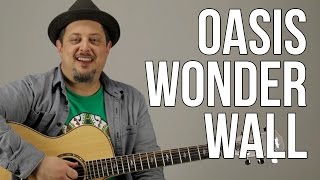 Oasis Wonderwall Guitar Lesson  Tutorial [upl. by Malin509]