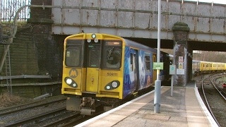 Half an Hour at 216  Birkenhead North Station 1022017  Class 507 508 terminus [upl. by Kiyoshi]