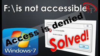 How To Fix quotAccess Deniedquot Error  Windows 7  Required Tips for PC [upl. by Ainnek156]