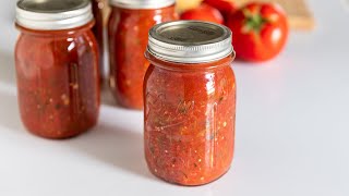 How to Can Homemade Salsa [upl. by Holland]