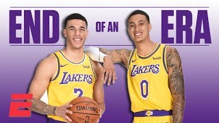 The Lonzo BallKyle Kuzma partnership was fun while it lasted  NBA on ESPN [upl. by Traweek]